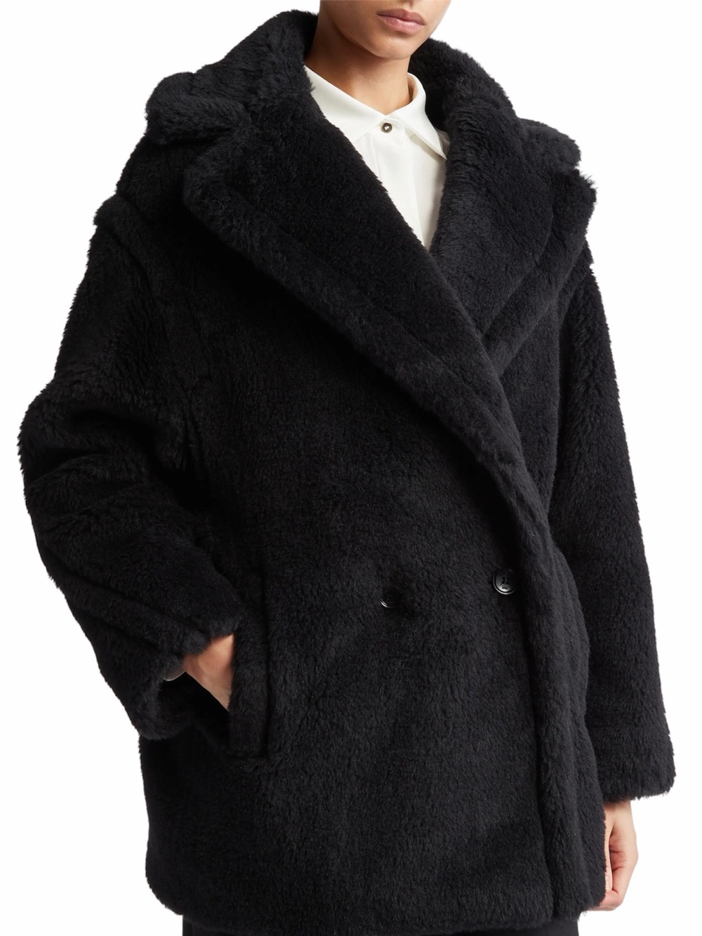 Max Mara  Olga Teddy Icon Alpaca and Wool Coat